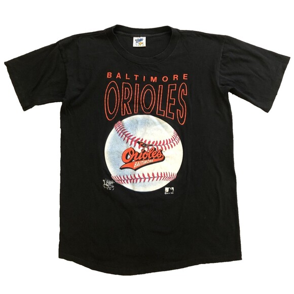 Unique Vintage Other - Official Fan 1992 Baltimore Orioles T Shirt Size L Black VTG Single Stitch USA